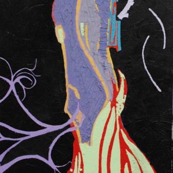 Malerei mit dem Titel "A BREATH FROM ONE T…" von Oliverb, Original-Kunstwerk, Öl