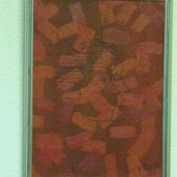 제목이 "Concerto rouges pou…"인 미술작품 Pascal Russi (PRussi)로, 원작, 기름