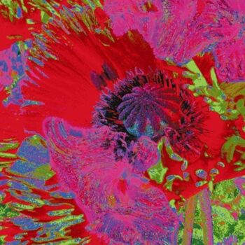 Digital Arts titled "Summerness #13" by Ken Grzesik, Original Artwork, Digital Painting