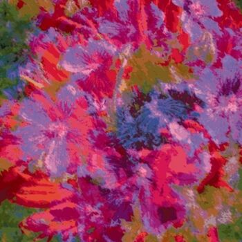 Digital Arts titled "Summerness #14" by Ken Grzesik, Original Artwork, Digital Painting