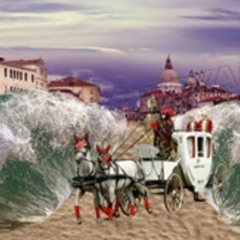 Fotografía titulada "Carnaval en  Venecia" por Stella Khudyakova, Obra de arte original