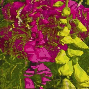 Digital Arts titled "Summerness #48" by Ken Grzesik, Original Artwork, Digital Painting