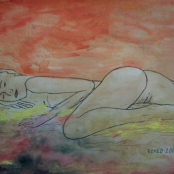 Pintura intitulada "Desenhos_coloridos_…" por Romeo Zanchett, Obras de arte originais