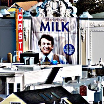 摄影 标题为“Milk at the Castro” 由Angelo Di Pietrantonio, 原创艺术品
