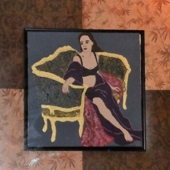 Pittura intitolato "The Inner Me" da Tonjua Lyles, Opera d'arte originale, Acrilico