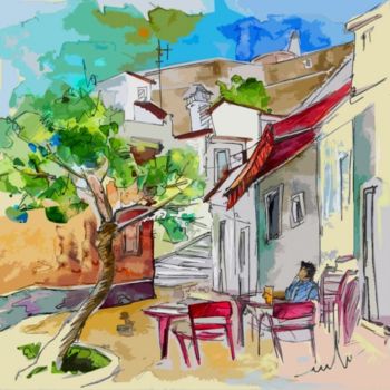 Painting titled "Castro Marim 01 bis…" by Miki De Goodaboom, Original Artwork, Oil