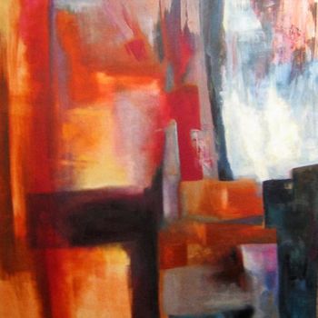 Peinture intitulée "sans titre" par Noëlle Dauby, Œuvre d'art originale, Huile