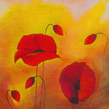 Painting titled "Sylvestris" by Maudb, Original Artwork, Oil