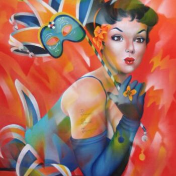 Peinture intitulée "Pour la vie..." par Jeannette Guichard-Bunel, Œuvre d'art originale