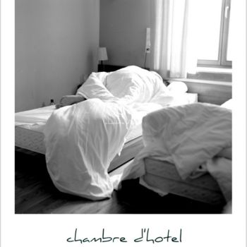 Photographie intitulée "chambre d'hôtel" par Marc Steiner, Œuvre d'art originale