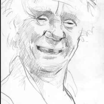Drawing titled "opalha__oNani.jpg" by Aldo Luiz De Paula Fonseca, Original Artwork