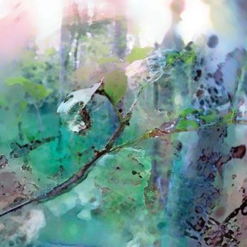 Digital Arts titled "60x80_cm_of_fresh_b…" by Tomas Karkalas, Original Artwork, Digital Painting