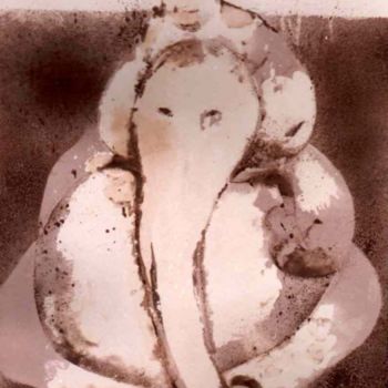 Peinture intitulée "ganesha 5" par Yes, Œuvre d'art originale, Autre