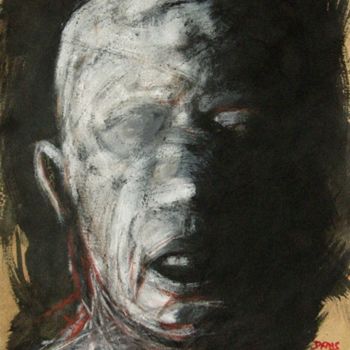 "Série "Les Recyclés…" başlıklı Tablo Claude Duvauchelle tarafından, Orijinal sanat, Akrilik