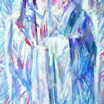「戏剧人物Drama People」というタイトルの絵画 Dongsheng Guanによって, オリジナルのアートワーク