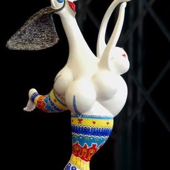 Skulptur mit dem Titel "Daphne and ..." von Jose Carlos Sarmento, Original-Kunstwerk