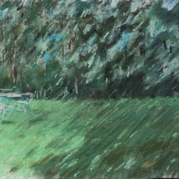 Drawing titled "Table with the chai…" by Tomas Jokubonis Jr, Original Artwork