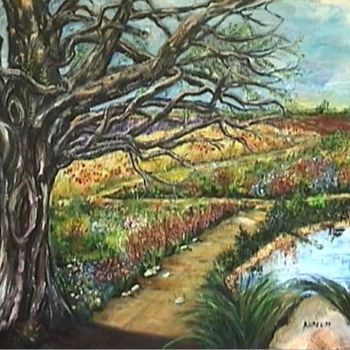 Painting titled "Re-naissance" by Aurel, Original Artwork