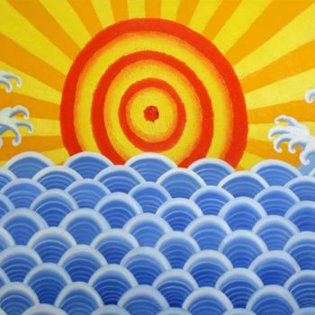 「《靶子之一》-油画 约160cm.12…」というタイトルの絵画 Meng Zhangによって, オリジナルのアートワーク, オイル