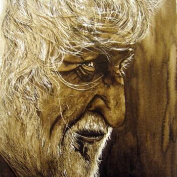 Peinture intitulée "SOUPçON..." par Michel Cendra-Terrassa, Œuvre d'art originale