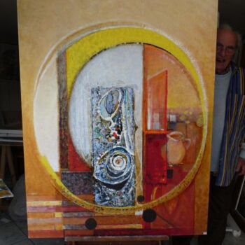 Peinture intitulée "La potiche" par Pierre Baldi, Œuvre d'art originale