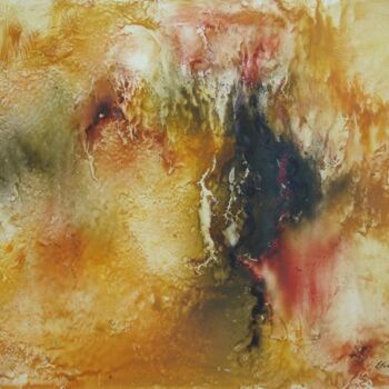 Painting titled "Impulsion" by Elisa Cook Benbassat Bassat, Original Artwork, Oil