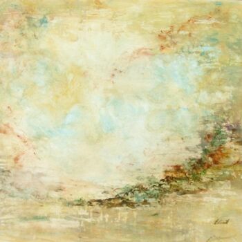 Peinture intitulée "Le silence de l'aube" par Elisa Cook Benbassat Bassat, Œuvre d'art originale, Huile
