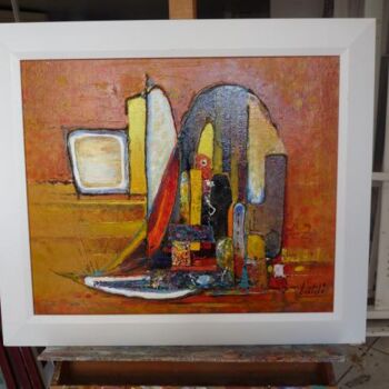 Peinture intitulée "Formes et couleurs" par Pierre Baldi, Œuvre d'art originale