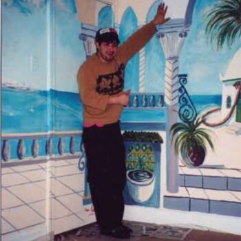 Peinture intitulée "Proprietaire de la…" par M'Hamed Saci, Œuvre d'art originale