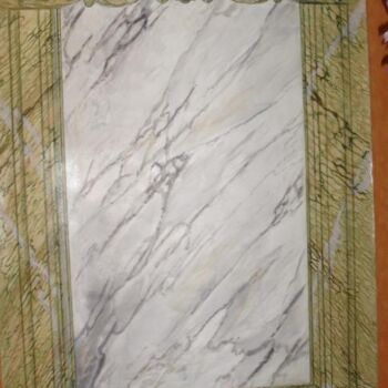 Peinture intitulée "Echantillons Faux m…" par M'Hamed Saci, Œuvre d'art originale