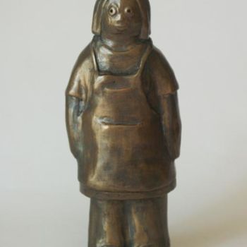 Sculpture titled "Lena - bronze P.U.…" by Eva Rouwens, Original Artwork, Bronze