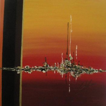 Painting titled "PAQUOS" by Roger Chastel, Original Artwork