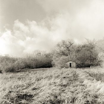 Fotografie mit dem Titel "Vineyard Shed III" von Christian Sodomka, Original-Kunstwerk