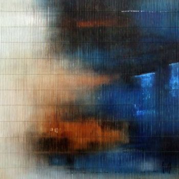 Painting titled "Tant que demain exi…" by Isabelle Mignot, Original Artwork, Oil