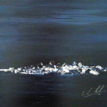 Painting titled "Sans houle" by Roger Chastel, Original Artwork