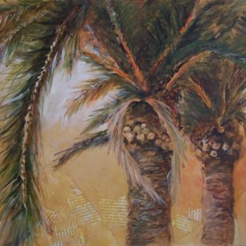 Peinture intitulée "oups... mais ce son…" par Anne-Frédérique Ferret, Œuvre d'art originale