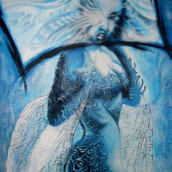 Peinture intitulée "Libellulle" par Marc Tremblay, Œuvre d'art originale, Autre