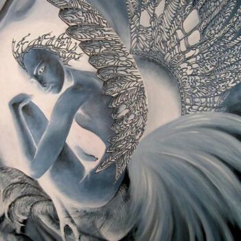 Peinture intitulée "Arcange" par Marc Tremblay, Œuvre d'art originale, Autre