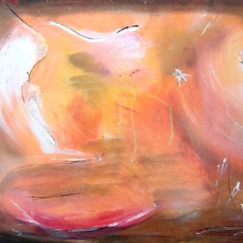Peinture intitulée "Néfertiti" par Bruno Briatte, Œuvre d'art originale, Huile
