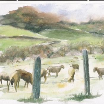 제목이 "Moutons"인 미술작품 Mickael Thébault로, 원작