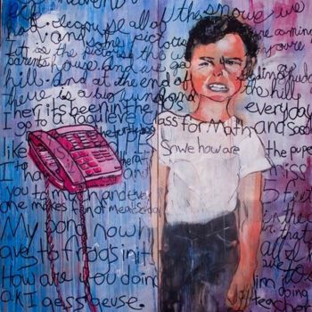 Drawing titled "Divorce" by Daniel Whitmer, Original Artwork