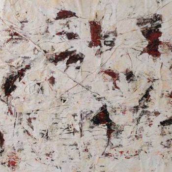 Pintura titulada "Espacio fragmentado…" por Cesar Pascual Diez, Obra de arte original, Oleo