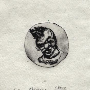 Dessin intitulée "Stéphane." par Frhégo, Œuvre d'art originale, Autre