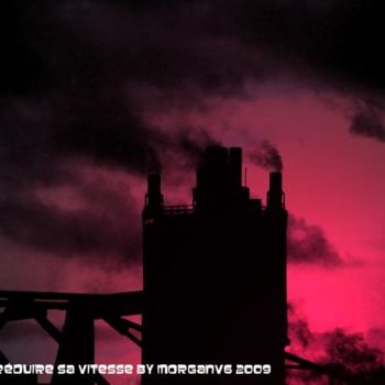 Digital Arts με τίτλο "Réduire sa vitesse" από Morganv6, Αυθεντικά έργα τέχνης