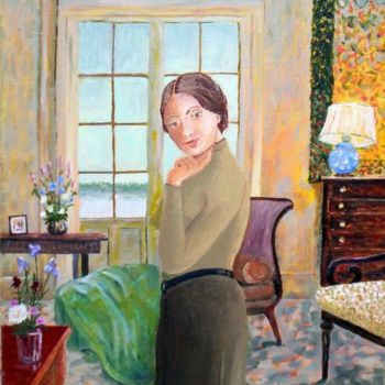 Peinture intitulée "Vraiment?" par Alan Embrée Osler, Œuvre d'art originale, Huile