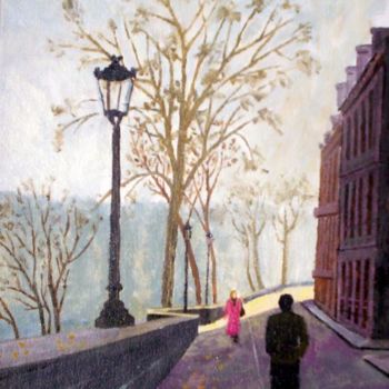 Peinture intitulée "Le Défi (Challenge)" par Alan Embrée Osler, Œuvre d'art originale, Huile