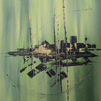 Painting titled "Eldorado" by Roger Chastel, Original Artwork