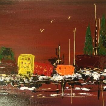 Painting titled "Bientôt l'orage" by Roger Chastel, Original Artwork