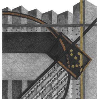 Drawing titled "metropolis" by Raf Listowski, Original Artwork