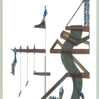 「simplification」というタイトルの描画 Raf Listowskiによって, オリジナルのアートワーク
